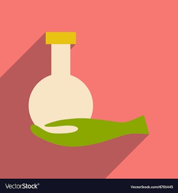 Flat with shadow icon and mobile application vector image