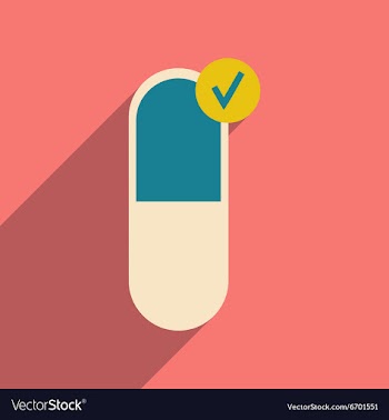 Flat with shadow icon and mobile application vector image