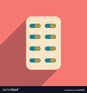 Flat with shadow icon and mobile application vector image