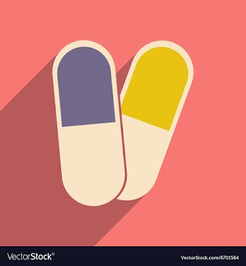 Flat with shadow icon and mobile application vector image