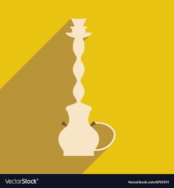 Flat with shadow icon and mobile application vector image
