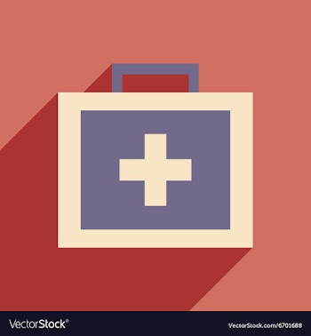 Flat with shadow icon and mobile application vector image