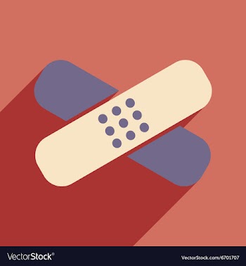 Flat with shadow icon and mobile application vector image