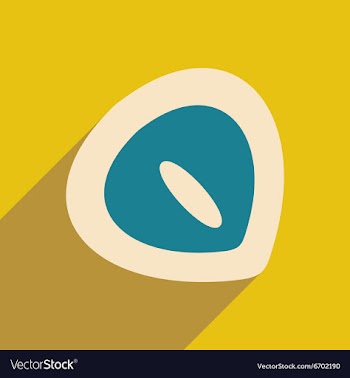 Flat with shadow icon and mobile application vector image