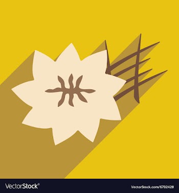 Flat with shadow icon and mobile application vector image