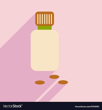Flat with shadow icon and mobile application vector image