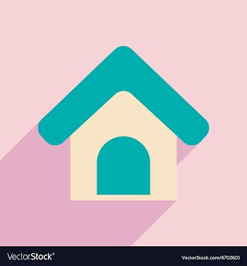 Flat with shadow icon and mobile application vector image