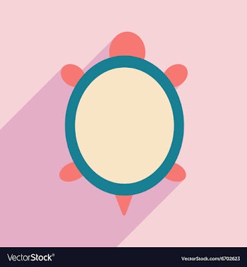 Flat with shadow icon and mobile application vector image