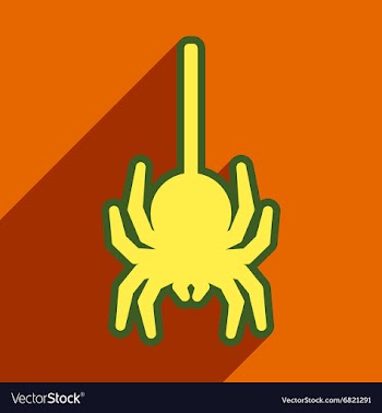 Flat with shadow icon and mobile application vector image
