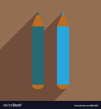Flat with shadow icon and mobile application vector image