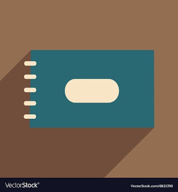Flat with shadow icon and mobile application vector image