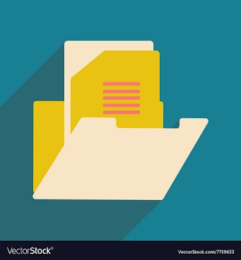 Flat with shadow icon and mobile application vector image