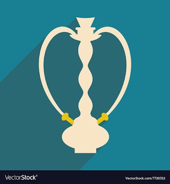 Flat with shadow icon and mobile application vector image