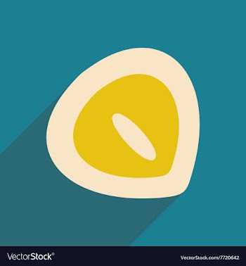 Flat with shadow icon and mobile application vector image