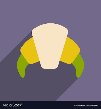 Flat with shadow icon and mobile application vector image