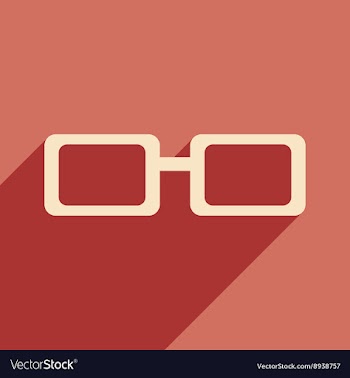 Flat with shadow icon and mobile application vector image