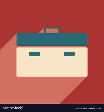 Flat with shadow icon and mobile application vector image