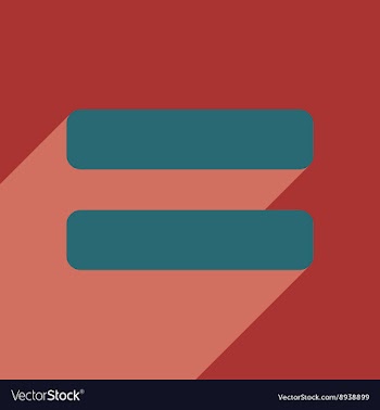 Flat with shadow icon and mobile application vector image