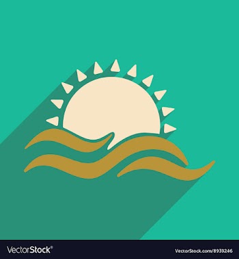 Flat with shadow icon and mobile application vector image