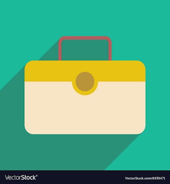 Flat with shadow icon and mobile application vector image