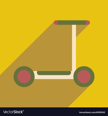 Flat with shadow icon and mobile application vector image