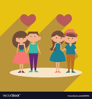 Flat with shadow icon and mobile application vector image