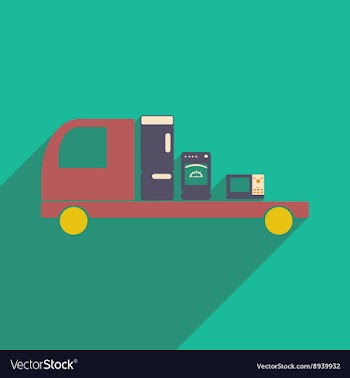 Flat with shadow icon and mobile application vector image