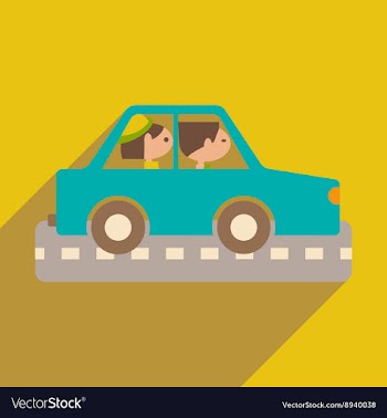 Flat with shadow icon and mobile application vector image