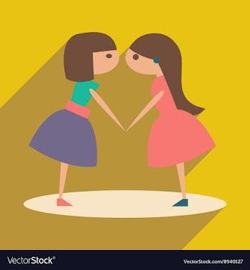 Flat with shadow icon and mobile application vector image