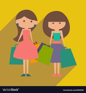 Flat with shadow icon and mobile application vector image