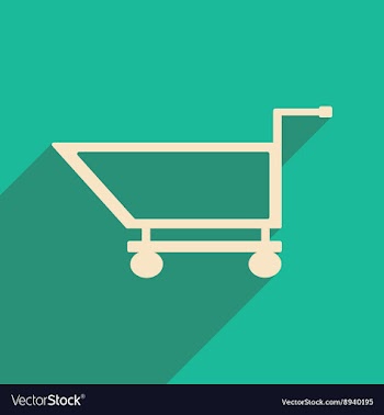 Flat with shadow icon and mobile application vector image