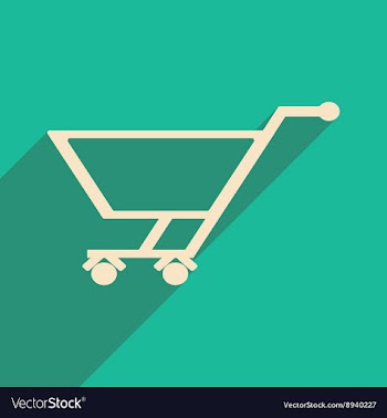 Flat with shadow icon and mobile application vector image