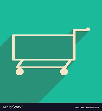 Flat with shadow icon and mobile application vector image