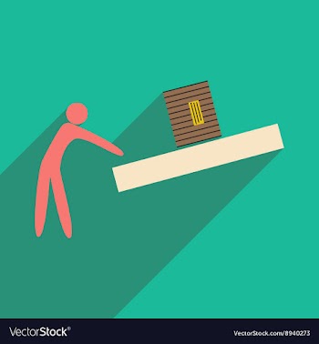 Flat with shadow icon and mobile application vector image