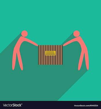 Flat with shadow icon and mobile application vector image