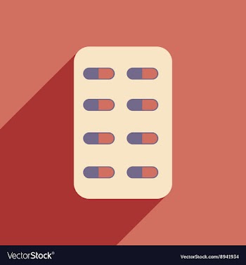 Flat with shadow icon and mobile application vector image
