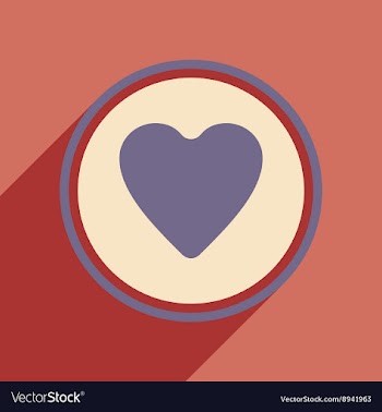 Flat with shadow icon and mobile application vector image