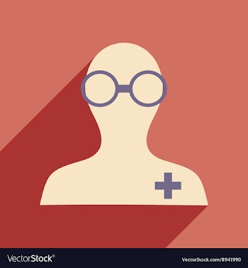Flat with shadow icon and mobile application vector image