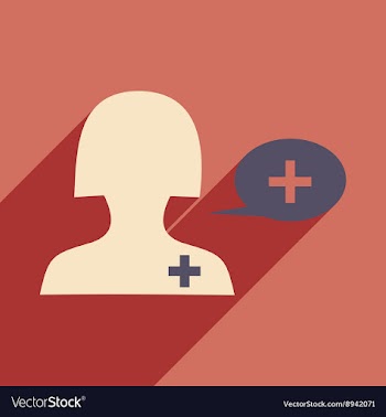 Flat with shadow icon and mobile application vector image