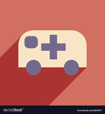 Flat with shadow icon and mobile application vector image