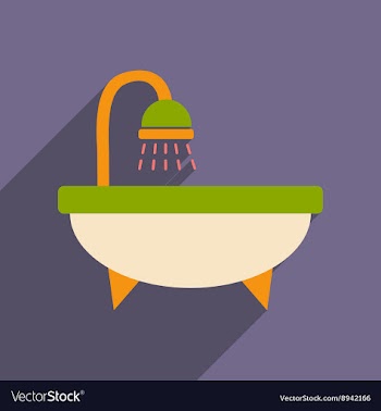 Flat with shadow icon and mobile application vector image