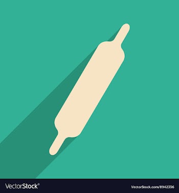 Flat with shadow icon and mobile application vector image