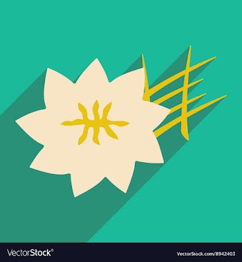 Flat with shadow icon and mobile application vector image