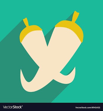 Flat with shadow icon and mobile application vector image