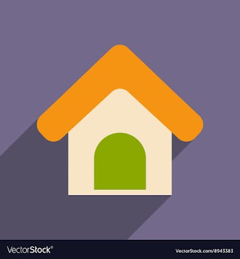 Flat with shadow icon and mobile application vector image