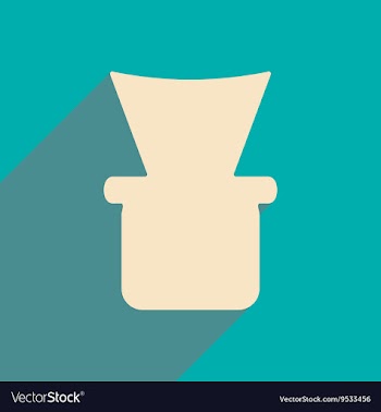 Flat with shadow icon and mobile application vector image