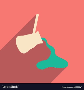 Flat with shadow icon and mobile application vector image
