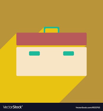 Flat with shadow icon and mobile application vector image