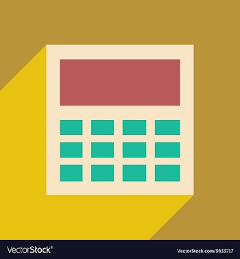 Flat with shadow icon and mobile application vector image