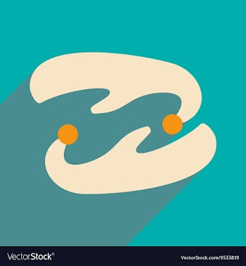 Flat with shadow icon and mobile application vector image